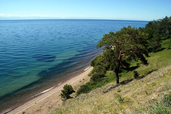 Danau Baikal Adalah Danau Terdalam Dunia Hal Ini Tidak Hanya — Stok Foto