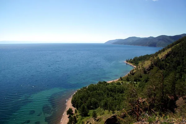 Danau Baikal Adalah Danau Terdalam Dunia Hal Ini Tidak Hanya — Stok Foto