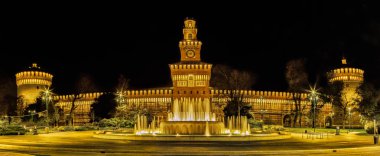 Castello Sforzesco, Milan, İtalya.
