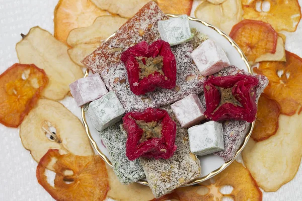 Studio photo of Turkish sweets — Stock Photo, Image