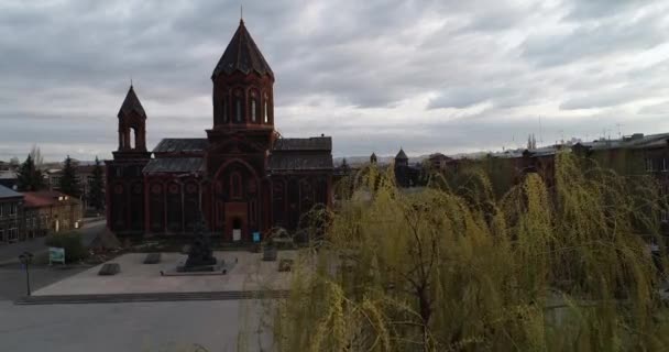 Catedral Gyumri. plaza central. Armenia 4.2 95645 6 . — Vídeos de Stock
