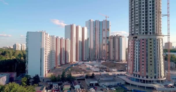 Ciudad Medieval Ayuntamiento Culpabilidad Lugar Ejecución Establece Historia Aérea Reconstrucción — Vídeo de stock