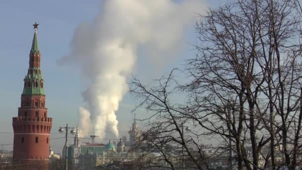 Medeltida Stad Guildhall Verkställande Plats Sätter Antenn Historia Historisk Rekonstruktion — Stockvideo