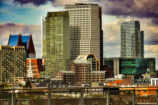 Panorama Haag Businesscenter — Stockfoto