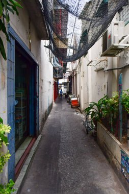  Bangkok sokaklarında gecekondu ve yoksulluk