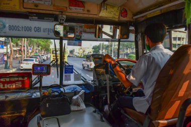  Bangkok sokaklarında gecekondu ve yoksulluk