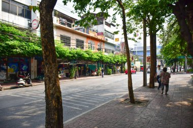  Bangkok sokaklarında gecekondu ve yoksulluk