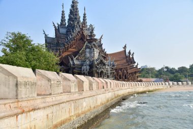 Sanctuary, gerçeğin Pattaya, Tayland.