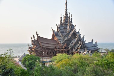 Sanctuary, gerçeğin Pattaya, Tayland.