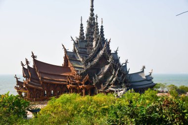 Sanctuary, gerçeğin Pattaya, Tayland.