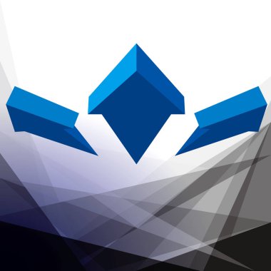 Oklar arka plan sembolü. Arka plan konsept tasarımı.