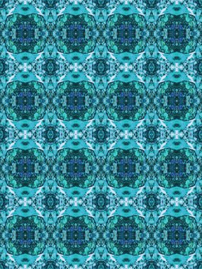 Soyut renkli kesintisiz kaleydoskop illüstrasyon