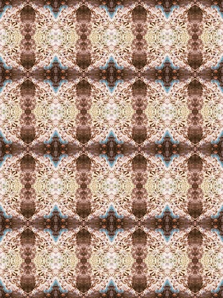 Abstrakte Bunte Nahtlose Kaleidoskop Illustration Stockfoto