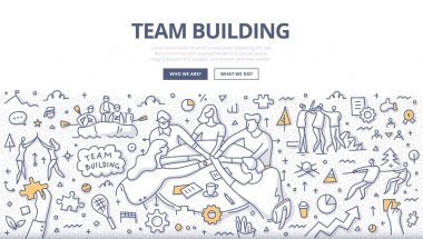 Takım Oluşturma Doodle Kavramı