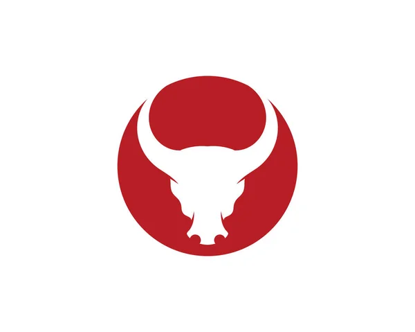 Taurus Logo Plantilla Vector Icono Ilustración Diseño — Vector de stock