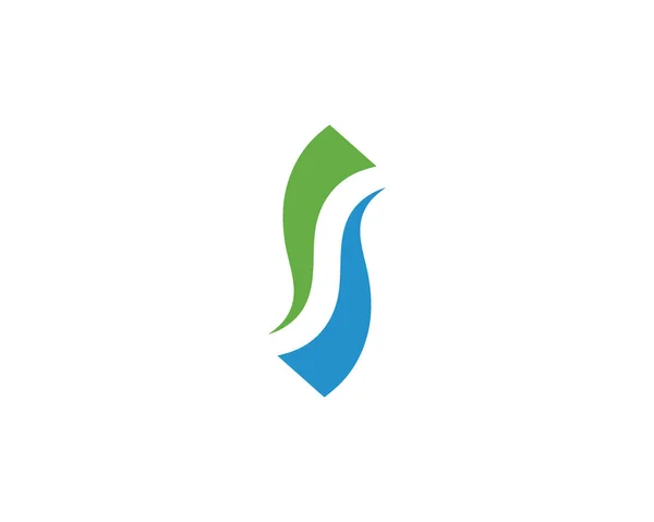 Harfi Logo Şablonu Vektör Simge Tasarlamak — Stok Vektör