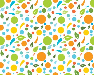 Çevre doğa yaprak arka plan kavramı vektör çizim