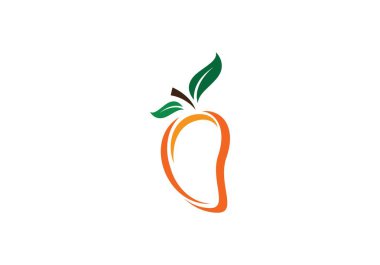 Mango vektör logosu. Mango simgesi