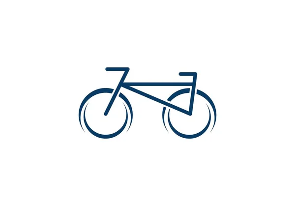 Bisiklet Logosunu Görmeniz Gerekir Bisiklet Simge Vektör — Stok Vektör