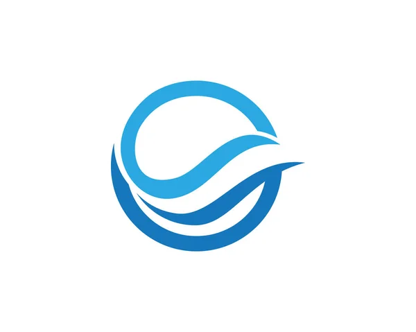Watergolf Pictogram Vector Illustratie Ontwerp Logo — Stockvector