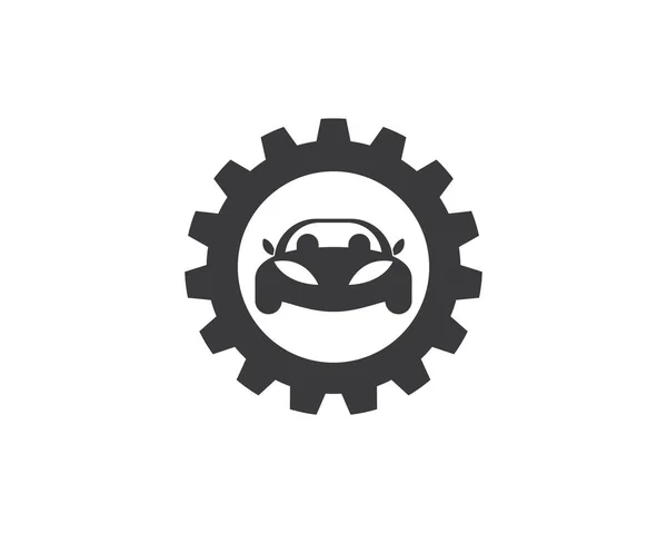 Nopeus Auto Auton Logo Malli Vektori Kuva Kuvake Suunnittelu — vektorikuva