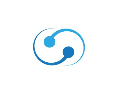 C harfi iş kurumsal soyut birlik vektör logo tasarım şablonu