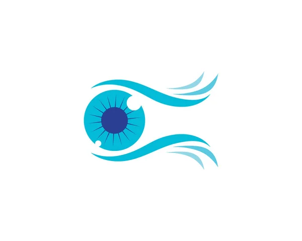 Identidade Marca Corporate Eye Care Design Logotipo Vetor —  Vetores de Stock