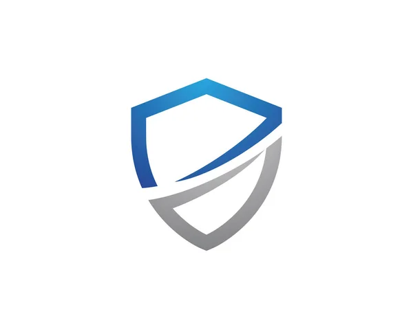 Schild Symbol Logo Vorlage Vektor Illustration Design — Stockvektor