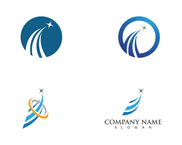 Быстрый Дизайн Векторных Иконок Логотипа — стоковый вектор