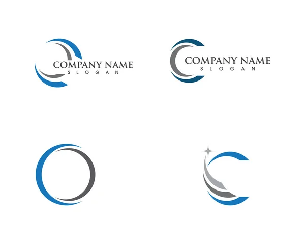 Letter Logo Sjabloon Vector Pictogram Ontwerp — Stockvector
