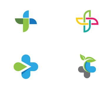 Sağlık Tıbbi Logosu vektör illüstrasyon tasarımı