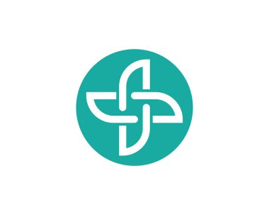 Sağlık Tıbbi Logosu vektör illüstrasyon tasarımı