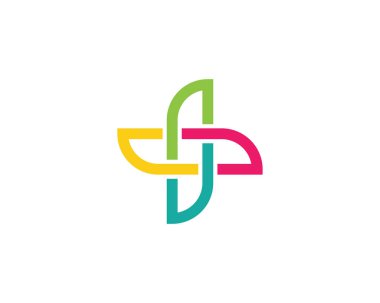 Sağlık Tıbbi Logosu vektör illüstrasyon tasarımı