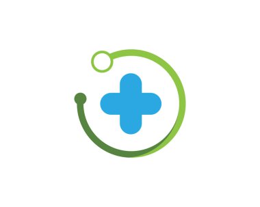 Sağlık Tıbbi Logosu vektör illüstrasyon tasarımı