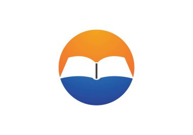 Eğitim Logosu Şablonu vektör çizimi tasarımı