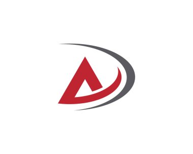 Bir Harf Logo Şablonu vektör illüstrasyon tasarımı