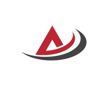 Bir Harf Logo Şablonu vektör illüstrasyon tasarımı