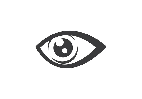Arculat Arculat Corporate Eye Care Vektor Logó Kialakítása — Stock Vector