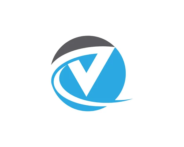 Brev Logotyp Mall Vektor Ikon Illustration — Stock vektor