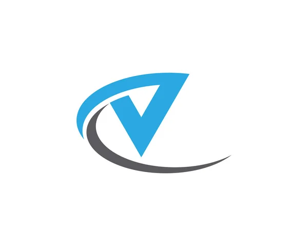 Illustration Vectorielle Icône Modèle Logo Lettre — Image vectorielle