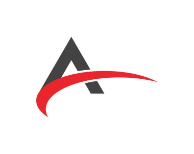 Bir Harf Logosu İş Şablonu Vektör tasarımı