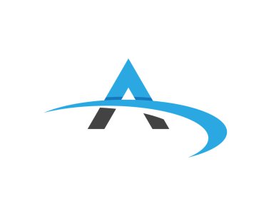 Bir Harf Logosu İş Şablonu Vektör tasarımı