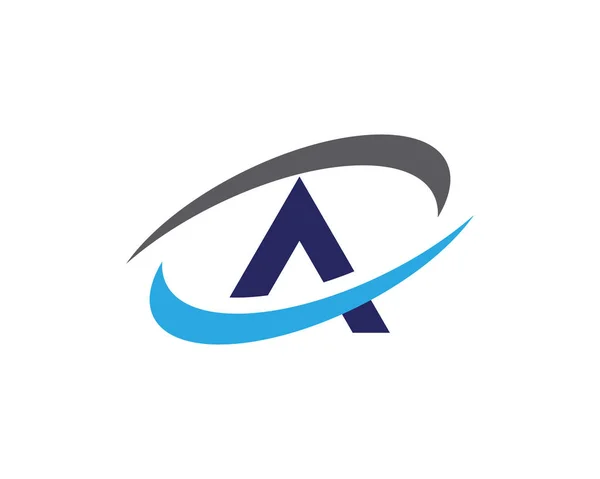 Een Letter Logo Business Template Vector Pictogram Ontwerp — Stockvector