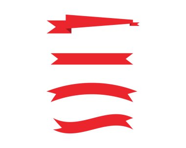 Kurdele beyaz arka plan üzerinde izole illüstrasyon tasarım vektör