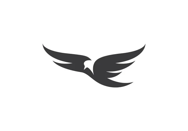 Modèle Icône Vectorielle Logo Wing Bird — Image vectorielle