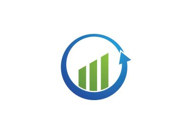 Business Finance profesyonel logo şablon vektör simgesi