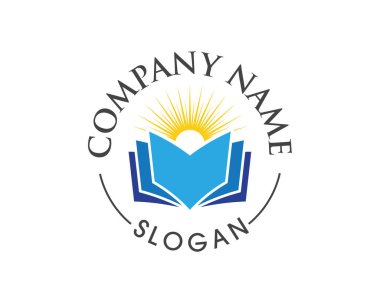 Eğitim Logosu Şablonu vektör illüstrasyon tasarımı