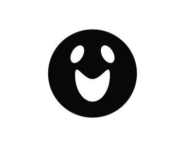 Düz tasarım karakter simgeler vektör çizim hayalet