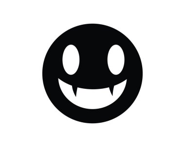 Düz tasarım karakter simgeler vektör çizim hayalet