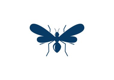 Karınca Logosu vektör illüstrasyon tasarımı